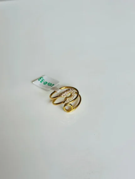 18K Gold Plated Ring