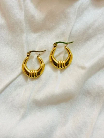 18K Gold Plated Earring