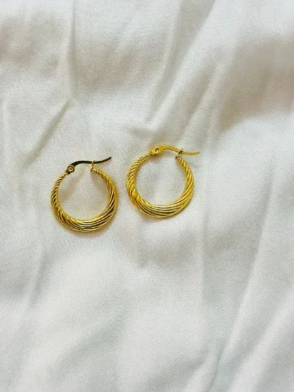 18K Gold Plated Earring