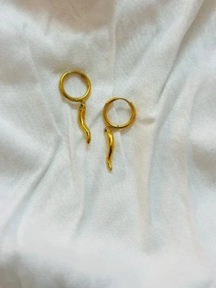 18K Gold Plated Earring