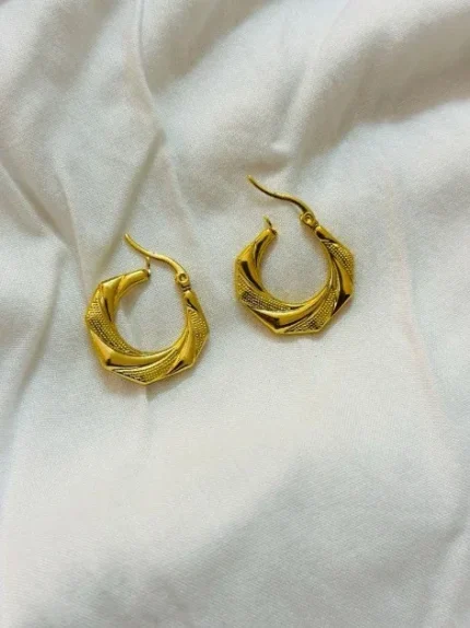 18K Gold Plated Earring