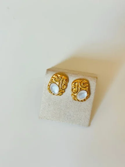 18K Gold Plated Earring