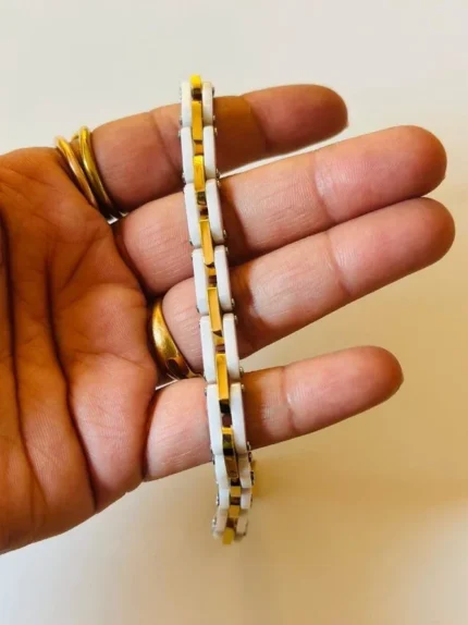 white ceramic Bracelet