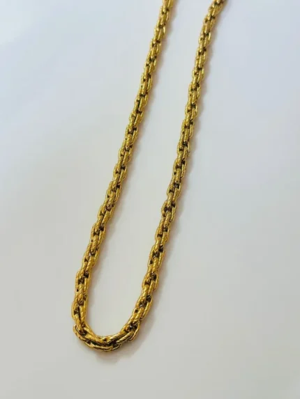 Gold plated thick chain